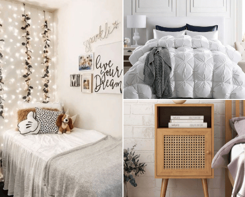 Aesthetic Bedroom cover photo collage