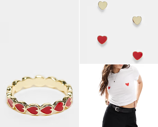 Valentine goodies from Asos cover photo collage
