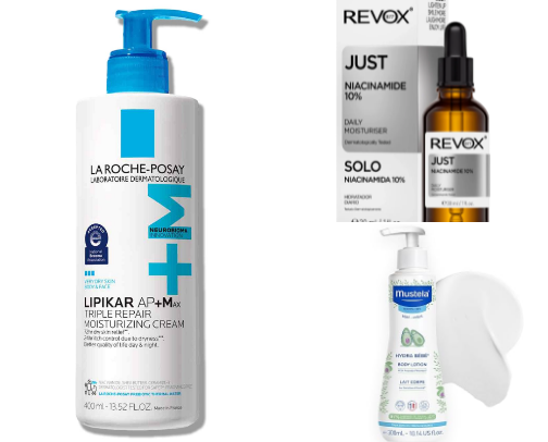 My Holy Grail for Severe Dry Skin & Eczema cover photo collage