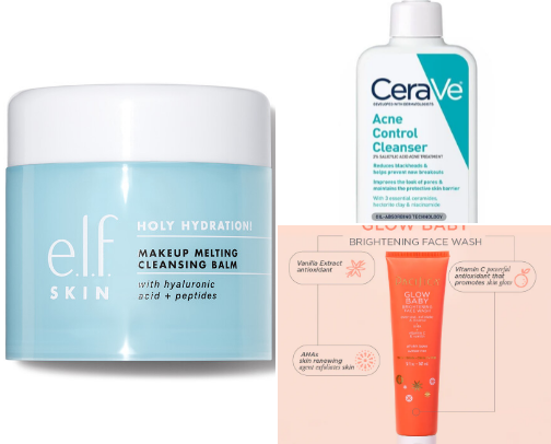 Skincare Products That Work for Me cover photo collage