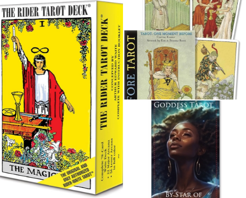 Must Have Tarot Decks!! cover photo collage