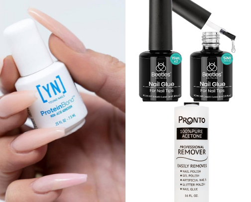 The best necessities for gel x nails i’ve purchased. cover photo collage