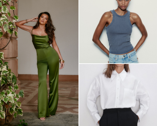 Capsule wardrobe cover photo collage