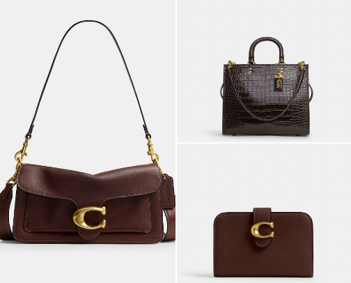 Bags and wallets elegant, luxurious, quality cover photo collage
