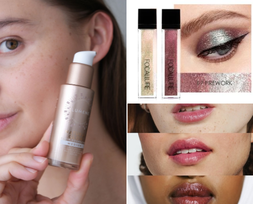 ✨The everyday etheral make up look✨ cover photo collage