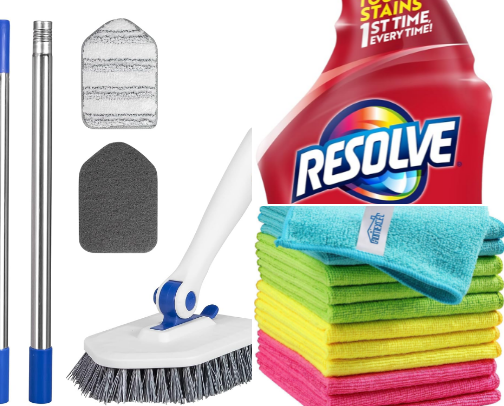 My Apartment Cleaning Kit cover photo collage