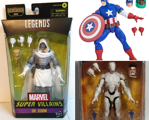 Marvel Legends Iconic Heroes & Villains Collection cover photo collage