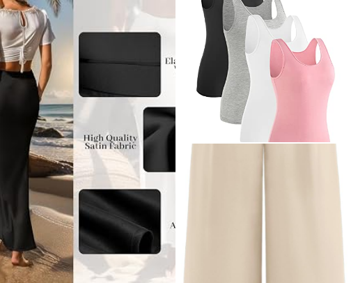 Amazon Capsule Wardrobe cover photo collage
