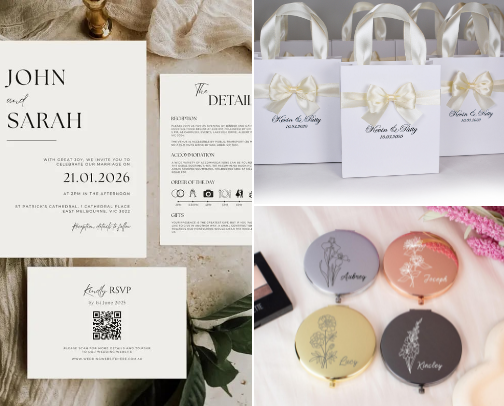From “Yes” to “I Do”: Wedding Essentials cover photo collage
