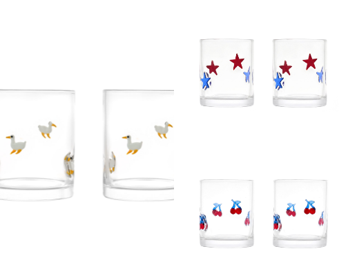 My favorite glassware!! cover photo collage