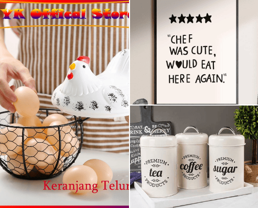 🍳 pretty kitchen, happy cooking 🥗 cover photo collage