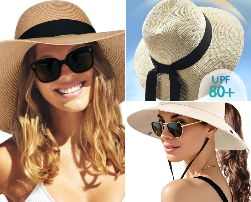 Women's Beach Hat……Enjoy it !!!!!! cover photo collage
