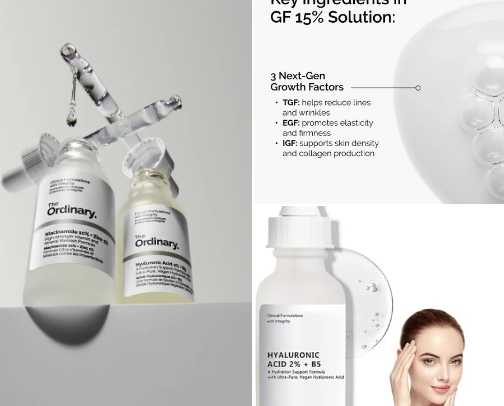 The Ordinary cover photo collage