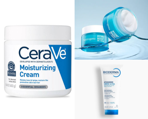 Winter skincare must have creams for dry skin cover photo collage