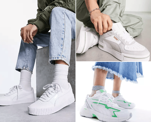 PUMA sneakers on sale💣 cover photo collage