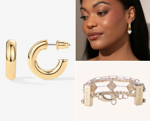 Stacked & styled!! Affordable jewelry favs cover photo collage