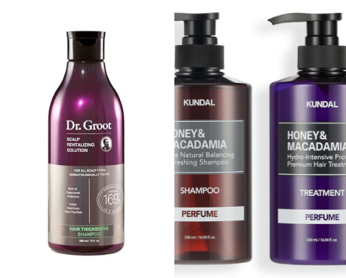 Korean Haircare Products cover photo collage