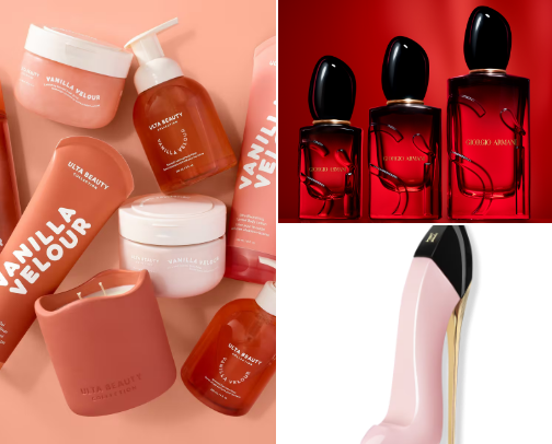 Favorite fragrances cover photo collage