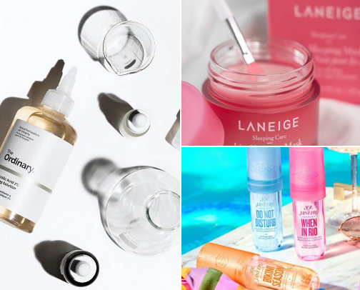 That girl summer essentials ☀️🧴 cover photo collage