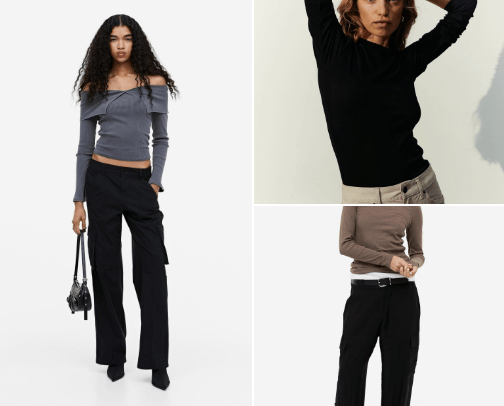 WOMEN'S FASHION H&M cover photo collage