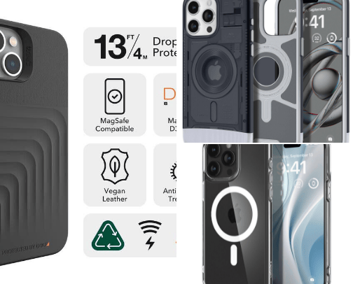 Recommendations for smartphone cases with premium quality and brands cover photo collage