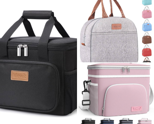 Stylish & Functional Lunch Bags 🇺🇸 cover photo collage