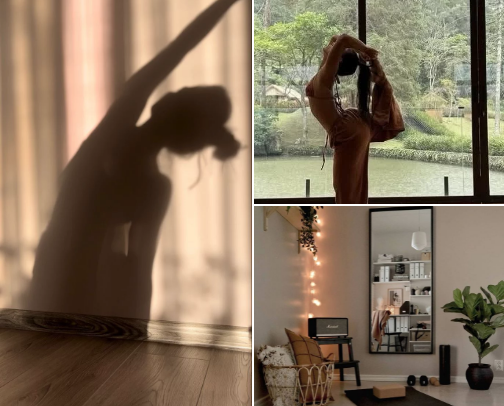 Steal My Yoga Setup & At-Home Strength Tools cover photo collage