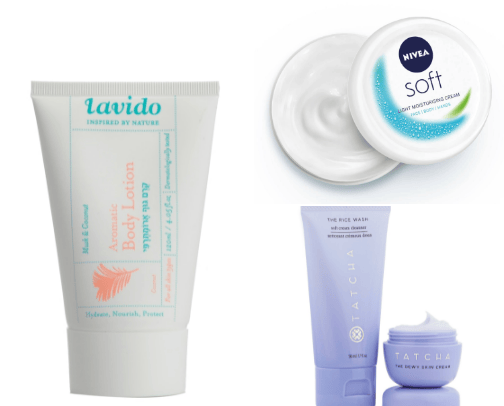 Beauty and skin care cover photo collage