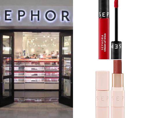Sephora brand cover photo collage