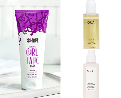 must haves for the perfect curly hair routine cover photo collage