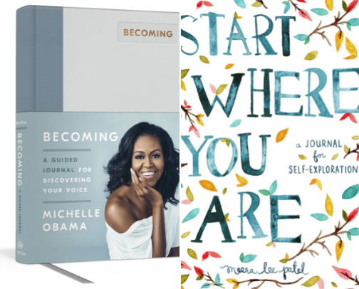 Barnes & Noble Guided Journals for the Positive Thinker ✨ cover photo collage