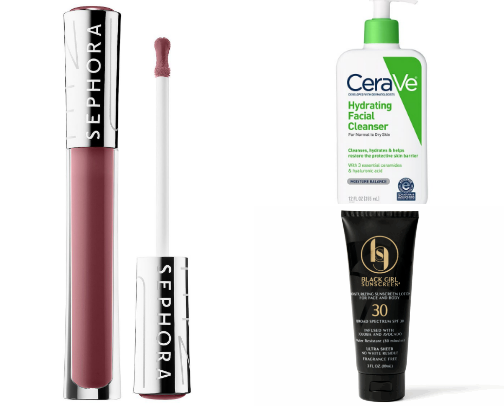 My favorite beauty recs cover photo collage