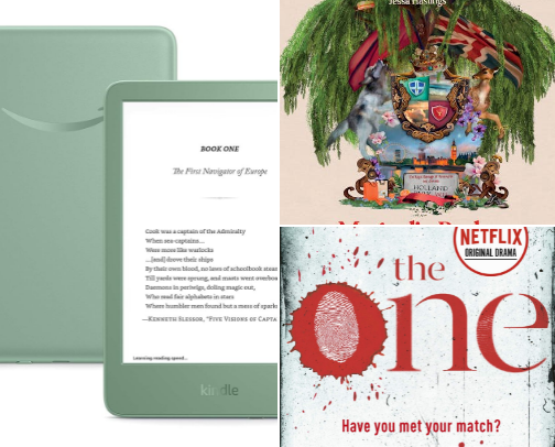 Kindle + Book Recs π cover photo collage