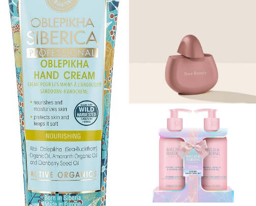 Hand creams perf for dry skin! cover photo collage