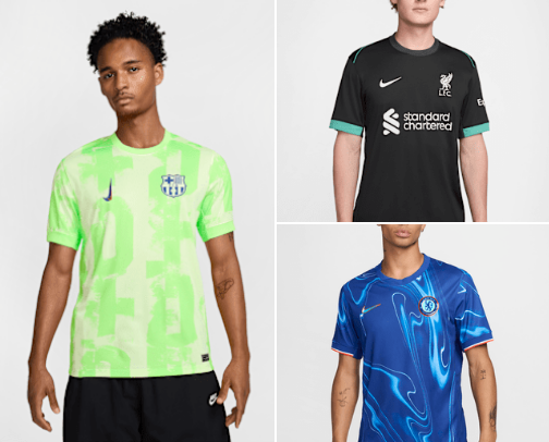 Quality football and basketball jerseys cover photo collage