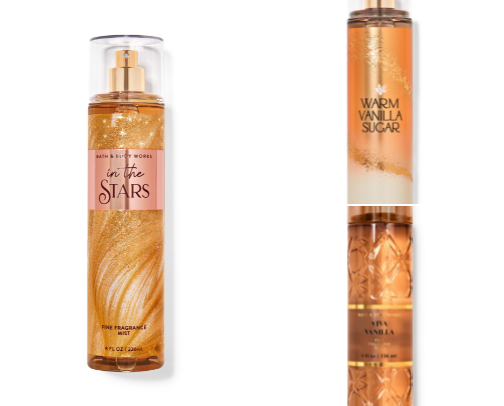 best bath and body works sprays. cover photo collage