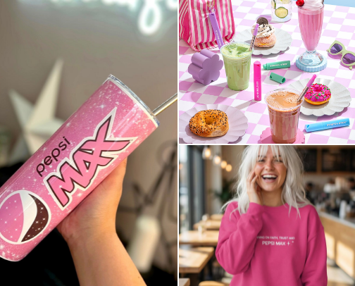 pink stuff that makes my heart happy cover photo collage