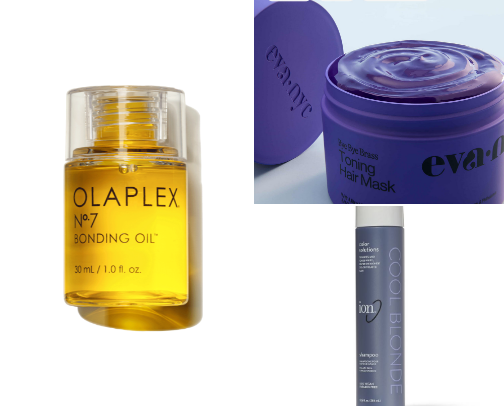 Stunning blonde doesn't have to be hard. cover photo collage