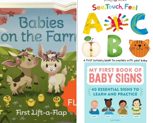 My Favorite Infant & Toddler Books cover photo collage