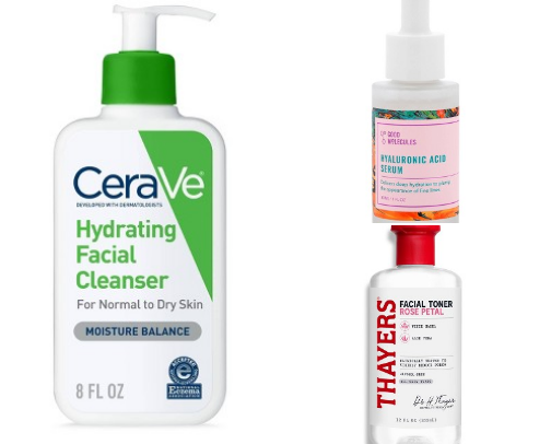 Dry Skin | Skin Care Routine cover photo collage