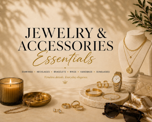 Jewelry & Accessories cover photo collage