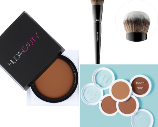 Bronzer cover photo collage