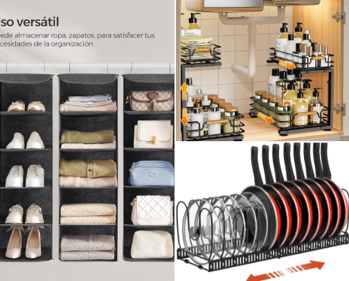 Home Organization / Organización en casa 🏡 cover photo collage