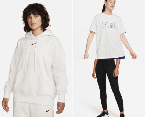 Cute Nike clothing cover photo collage