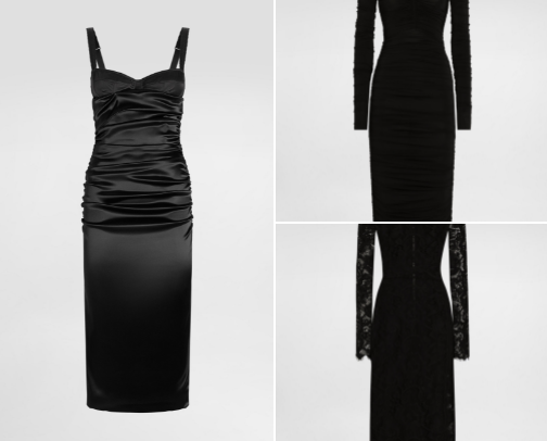 Forever Chic: The Little-Black-Dress Collection cover photo collage