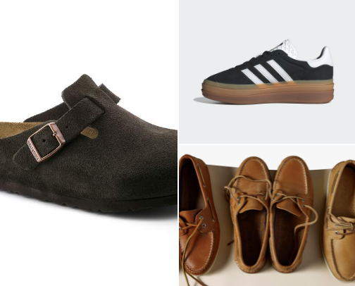 Casual shoes=comfy/style cover photo collage