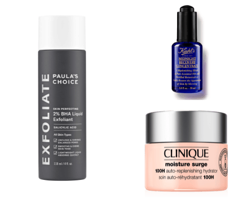 Skincare cover photo collage