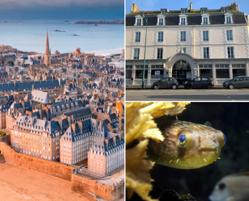 A hotel stay I’d love to come back to, Coastal Walks, Historic Forts & Lovely Places to Stay Saint Malo, France cover photo collage
