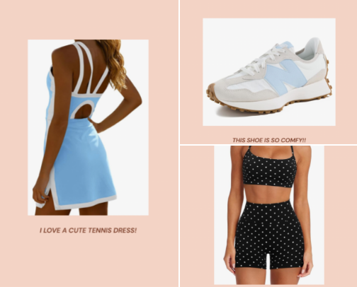 Amazon Clothing Wish List cover photo collage