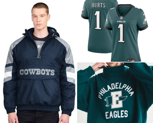 Football Game & Tailgate Outfit Ideas cover photo collage
